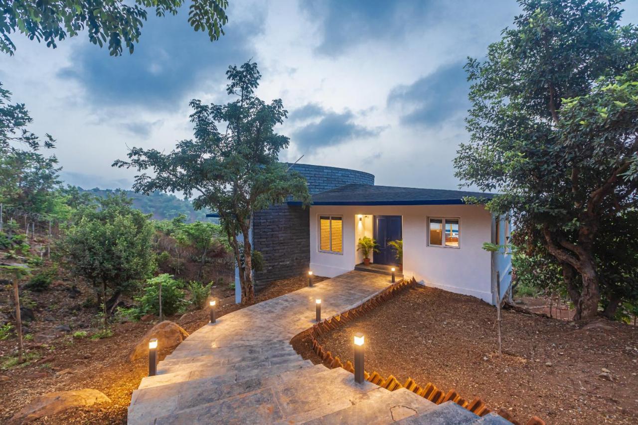 Saffronstays Kaia Waters By Kosha Villas, Pawna - Greek Style Villa With Panoramic View Of Pawna Lake Kolvan Exterior foto